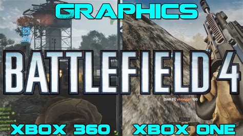 Xbox 360 Vs Xbox One Graphic Comparisons Battlefield 4 Gameplay Youtube