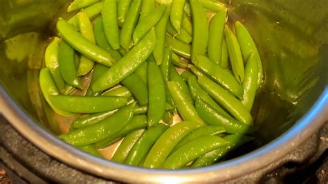 Instant Pot Steamed Sugar Snap Peas Recipe How To Cook Sugar Snap