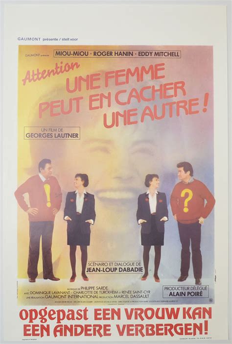 Attention Une Femme Peut En Cacher Une Autre - Attention Une Femme Peut En Cacher Une Autre! (Original Belgian Movie