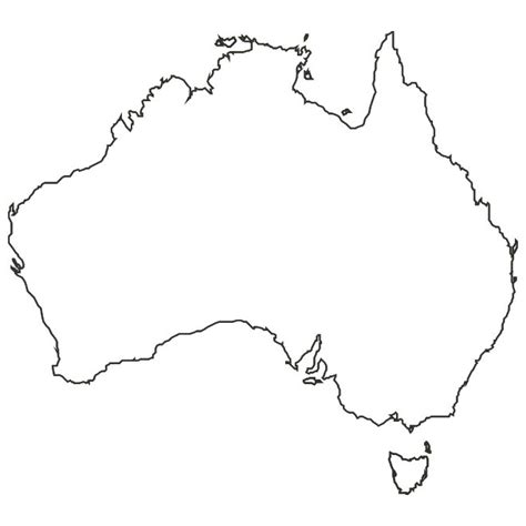 Vector Map Of Australia With Cities Download At Vectorportal