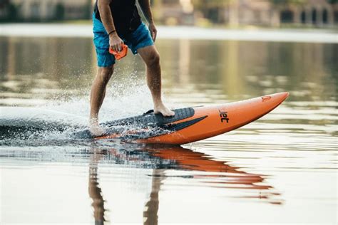 This Jet Powered Electric Surfboard Lets You Surf Without Waves