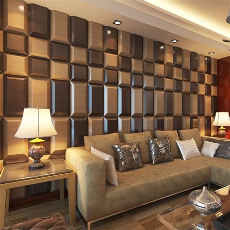 Luxury Ceiling Wall Panel 3d Wall Coverings Material Living Room