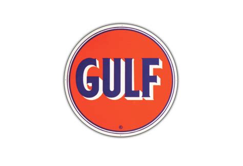 Gulf Oil Sign Gulf Oil Vintage Garage Sign By Signpast