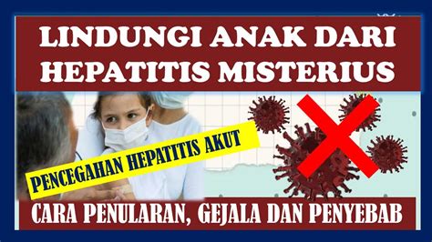 PENYEBAB HEPATITIS AKUT MISTERIUS GEJALA DAN PENCEGAHAN Hepatitisakutmisterius
