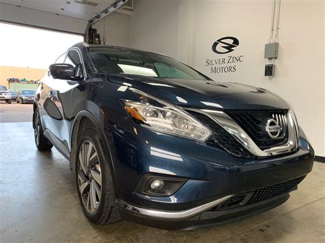 2016 Nissan Murano Platinum One Owner Full Loaded Low Km Factory Remote