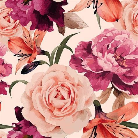 Wallpaper Real Peonies 246 Wallpaper Classic Wallpaper Etsy Peony