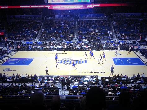 Seat View From Club Section C At Amway Center Orlando Magic