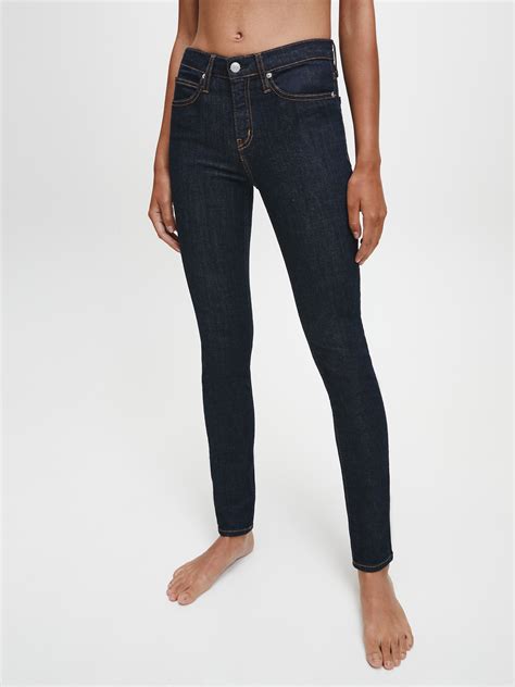 Mid Rise Skinny Jeans Jeans Calvin Klein