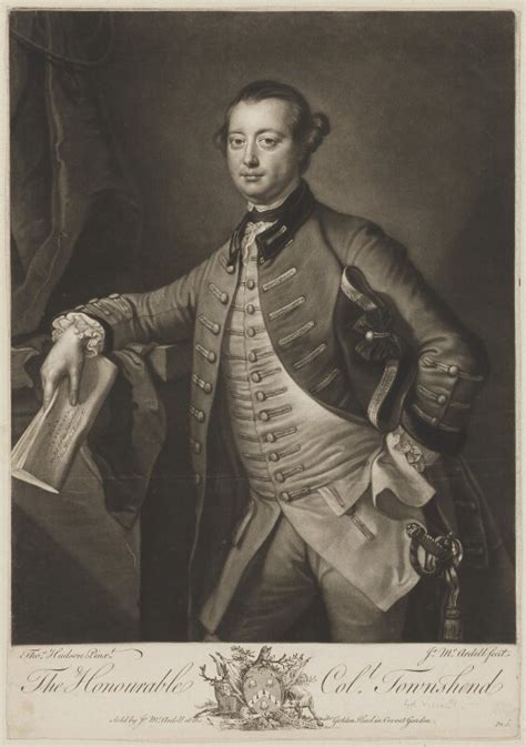 Npg D40068 George Townshend 4th Viscount And 1st Marquess Townshend