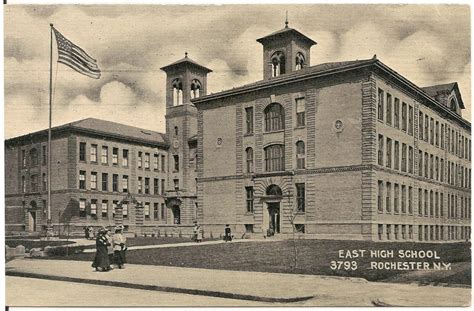 East High School In Rochester Ny Postcard 1907 Ebay