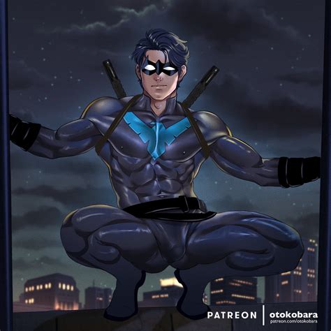 Dick Grayson And Nightwing Dc Comics And More Drawn By Otokobara