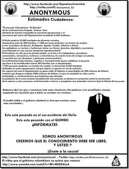 | ¿anonymous jaqueó la página web de la policía?durante la tarde del sábado permaneció caída. YO AMO COLOMBIA, NUESTRA GENTE, NUESTROS INDIGENAS: 28 ...