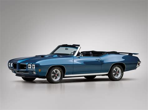 1970 Pontiac Gto Convertible 4267 Muscle Classic Wallpapers Hd
