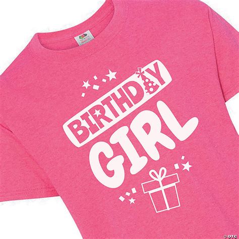 Birthday Girl Youth T Shirt Oriental Trading