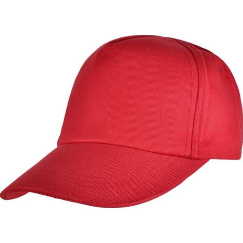 Plain Red Baseball Cap Just Schoolwear And Academy School Uniforms