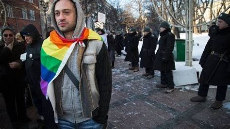 four gay activists arrested in russia as olympics continue