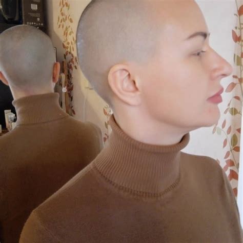 Pin By Agent Cooper On Luvly In 2020 Shaved Head Balding Hair Beauty