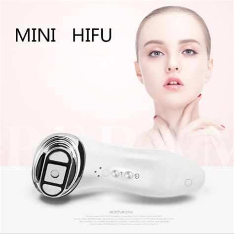 Ultrasonic Mini Hifu High Intensity Focused Ultrasound Facial Lifting Machine Face Lift RF LED