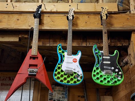 Custom 3d Printed Guitar Etsy