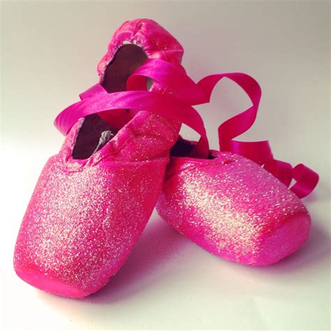 Glitter Pink Pointe Shoes Made For Mogale Youth Ballet Pointe Shoes