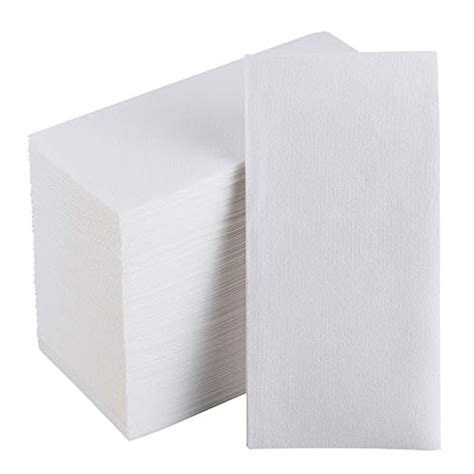 200 Pack Focusline Disposable Bathroom Paper Towels Linen Feel Guest