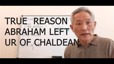 True Reason Abraham Left Ur Of Chaldean Youtube