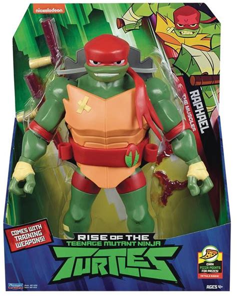 Teenage Mutant Ninja Turtles Nickelodeon Rise Of The Tmnt Raphael 11 Giant Action Figure Tonfas