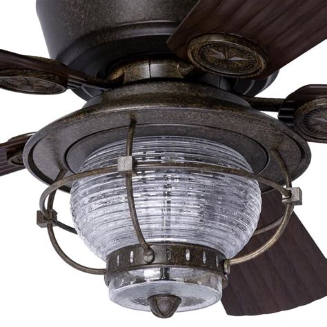 Harbor Breeze Merrimack 52 In Antique Bronze Indooroutdoor Ceiling Fan