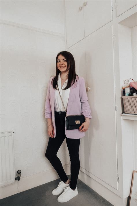 Four Lilac Blazer Outfit Ideas Lucy Mary