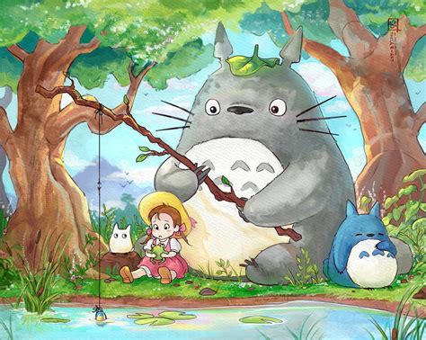 80 My Neighbor Totoro Hd Wallpapers And Backgrounds