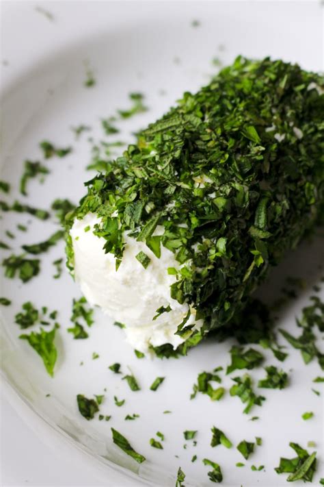 Herb And Olive Oil Goat Cheese Log The Two Bite Club