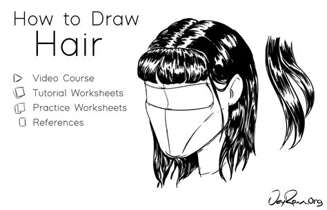 Hair Drawing Tutorials And References Jeyram Spiritual Art Underwater