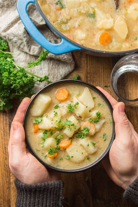 Classic Vegan Potato Soup Connoisseurus Veg