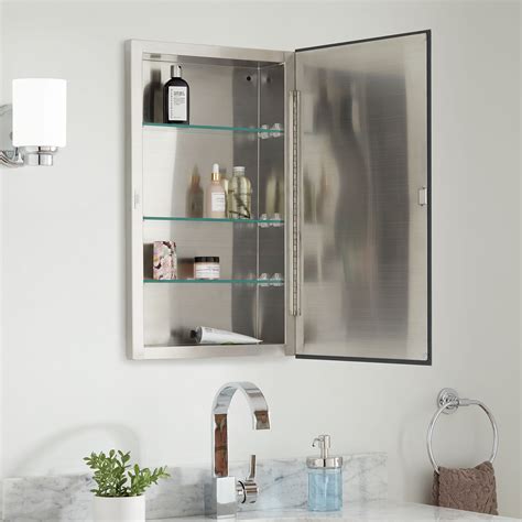 Mirror Medicine Cabinet Recessed Deco Mirror 16 In W X 26 In H X 4