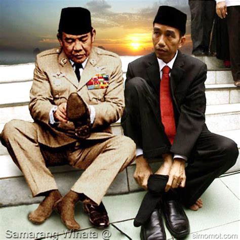Gambar Gambar Unik Lucu Dan Kreatif Seputar Pencapresan Jokowi Si