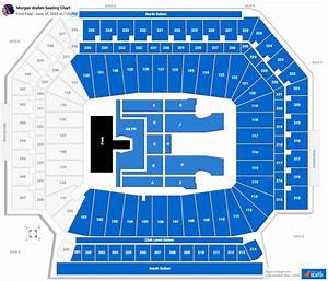 Ford Field Concert Seating Chart Rateyourseats Com