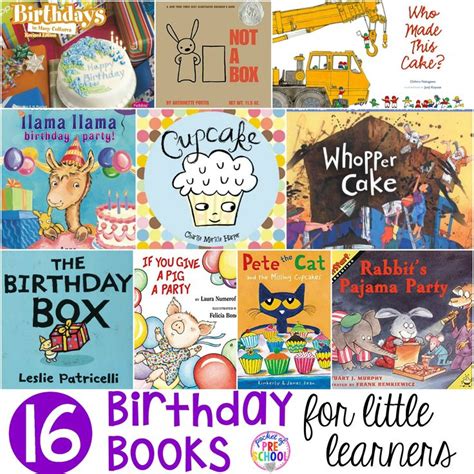 Birthday Books For Little Learners Preschool Birthday Birthday Book