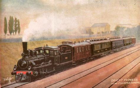 Il Mitico Treno Orient Express Scrittori Passeggeri Assassini Fra
