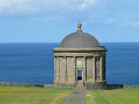 Mussenden Temple From Downhill County Antrim Northern Ireland Foto