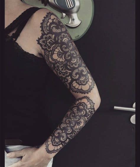 Celebrate Femininity With 50 Of The Most Beautiful Lace Tattoos Youve Ever Seen Artofit