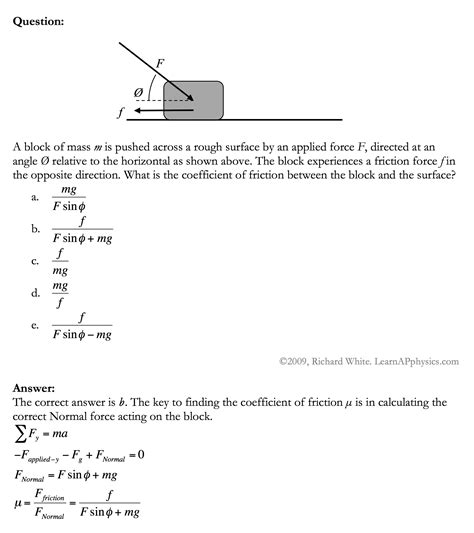 Learn Ap Physics Newtons Laws Of Motion