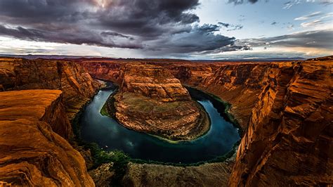 Horseshoe Bend Canyon Colorado River Travel Hd Wallpaper Peakpx