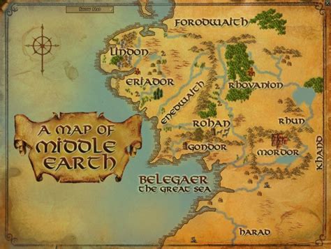 Middle Earth Map A Pilgrim In Narnia