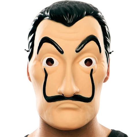 Máscara Ladrón Dalí La Casa de Papel - Envío en 24 horas