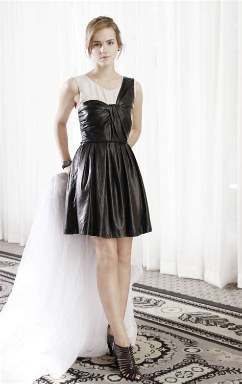 Emma Watson Dresses Prom