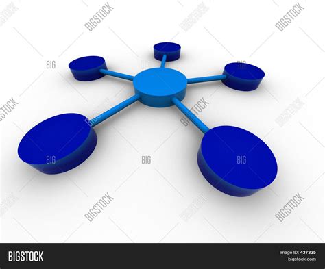 3d Organization Chart Image And Photo Free Trial Bigstock