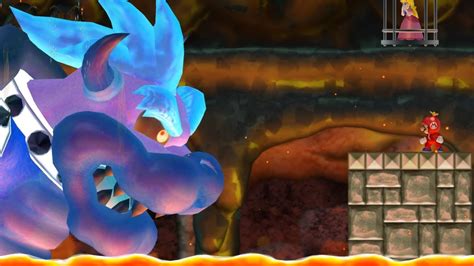 New Super Mario Bros Wii Final Castle Vs Demonic Bowser Youtube