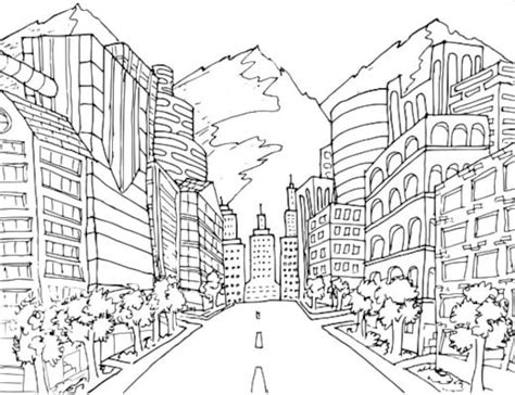 Kid City Coloring Pages