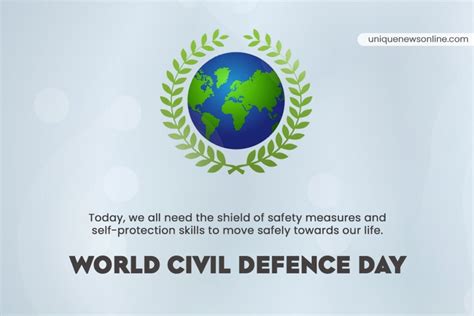 World Civil Defence Day 2023 Top Images Posters Quotes Slogans