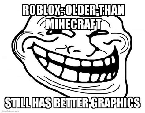 Roblox Meme Coloring Pages Free Printable Coloring Pages